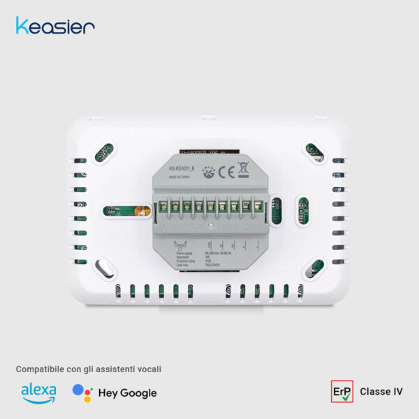 termostato kblue keasier morsetti