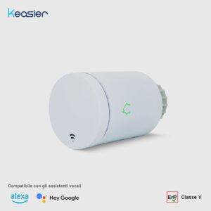 Valvola termostatica wireless Keasier - vista prospettica